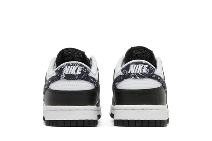 Nike Dunk Low Black Paisley Preto