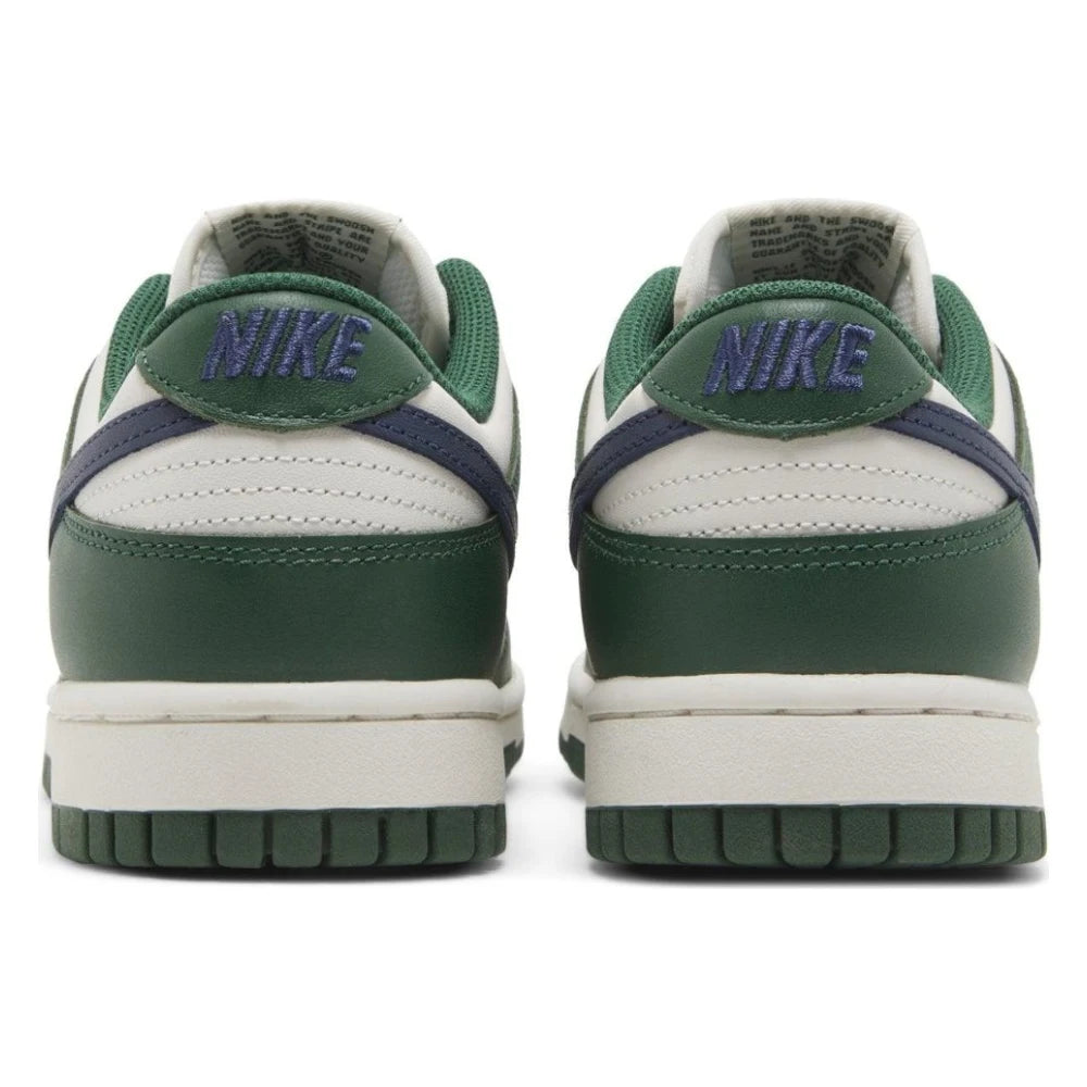 Tênis Nike Dunk Low Gorge Green Midnight Navy Verde - foto 4