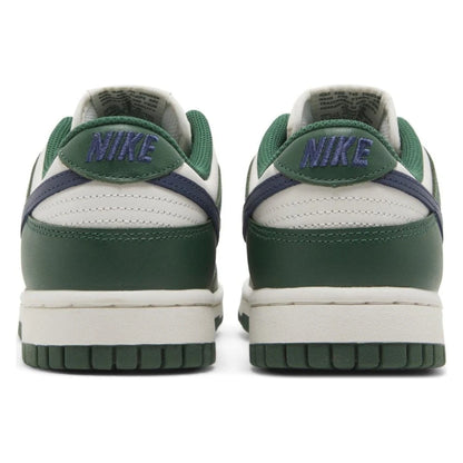 Tênis Nike Dunk Low Gorge Green Midnight Navy Verde - foto 4