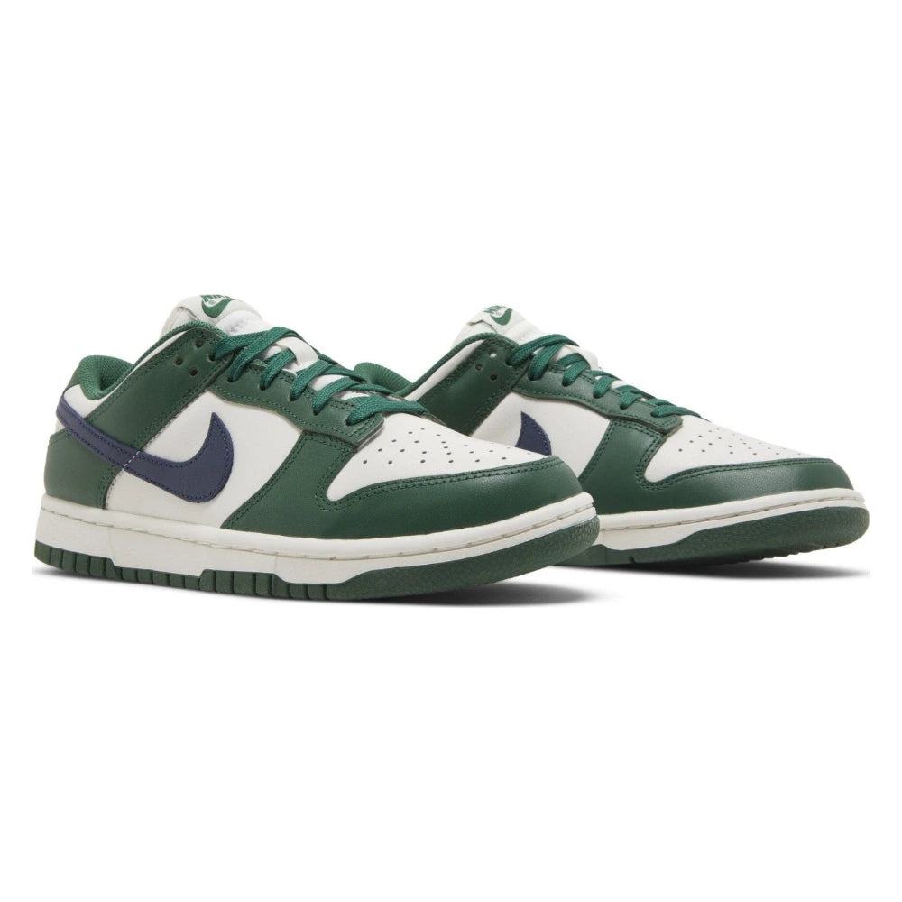 Tênis Nike Dunk Low Gorge Green Midnight Navy Verde - foto 5