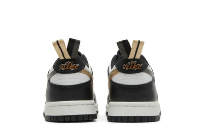 Nike Dunk Low GS Black/White Metallic Preto