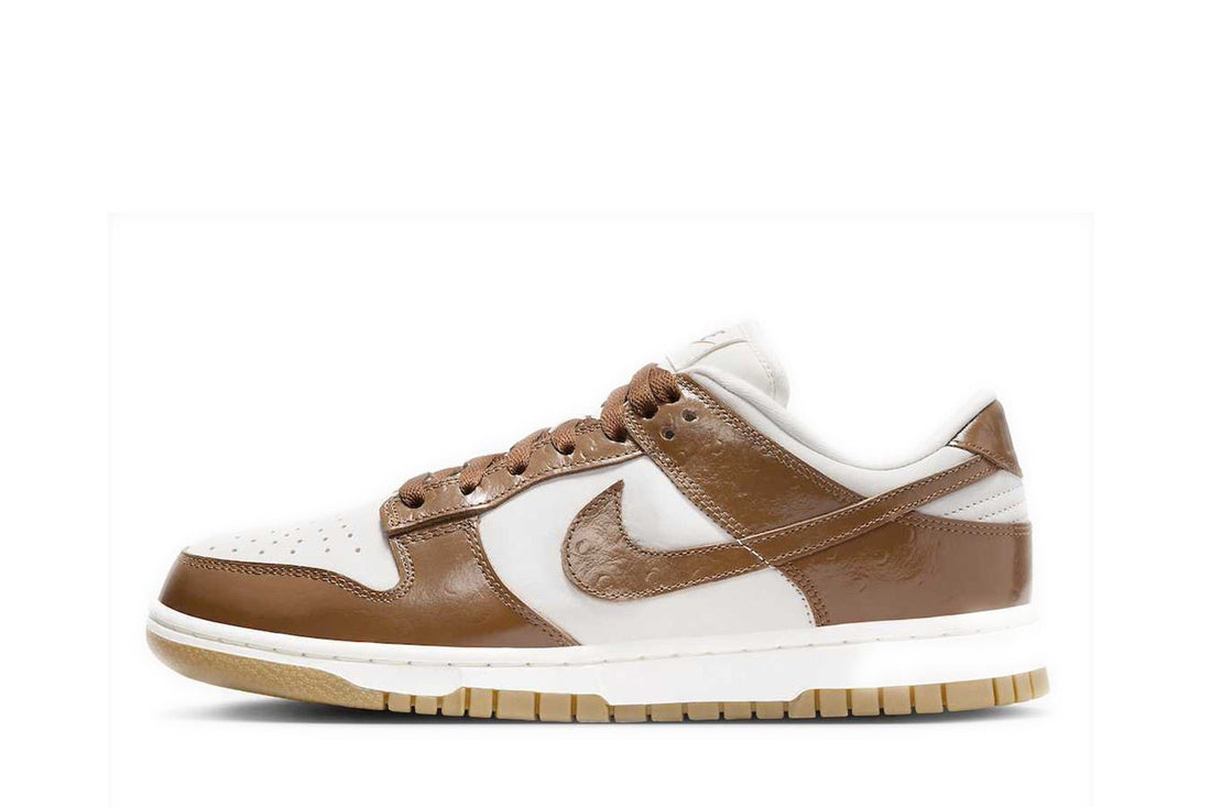 Tênis Nike Dunk Low LX Brown Ostrich Marrom
