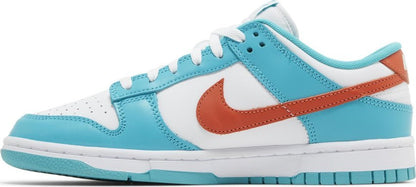 Tênis Nike Dunk Low Miami Dolphins Azul