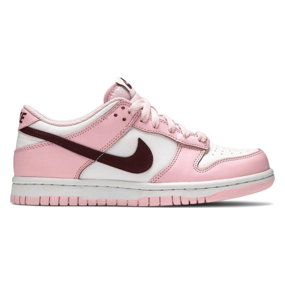 Tênis Nike Dunk Low Pink Red White Rosa