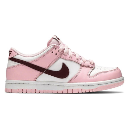 Tênis Nike Dunk Low Pink Red White Rosa