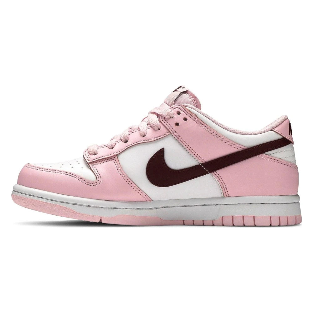 Tênis Nike Dunk Low Pink Red White Rosa - foto 2