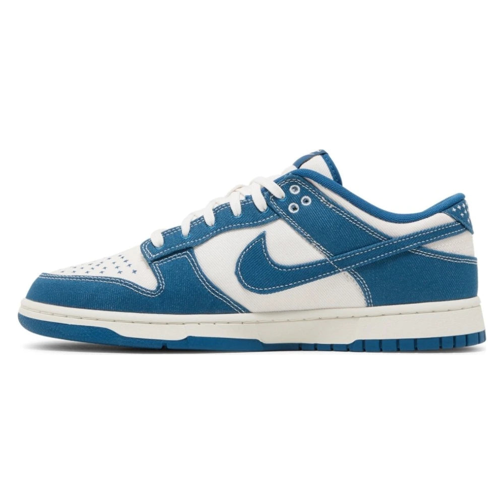 Tênis Nike Dunk Low Sashiko Industrial Blue Azul - foto 2