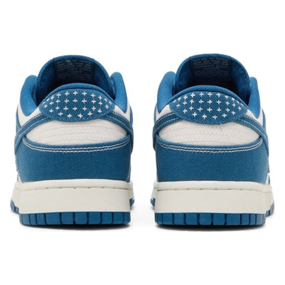 Tênis Nike Dunk Low Sashiko Industrial Blue Azul - foto 4