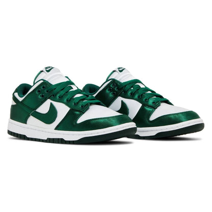 Tênis Nike Dunk Low Satin Green Verde - foto 5