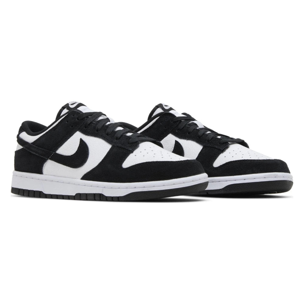 Tênis Nike Dunk Low Suede Panda Preto - foto 5