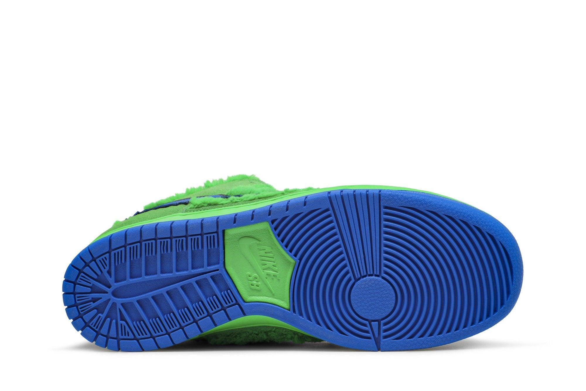 Tênis Nike SB Dunk Low Grateful Dead Green Bear Verde