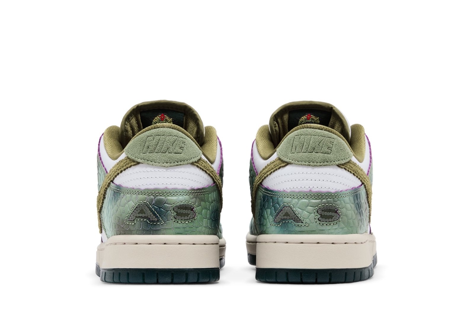 Tênis Nike SB Dunk Low x Alexis Sablone Chameleon Verde