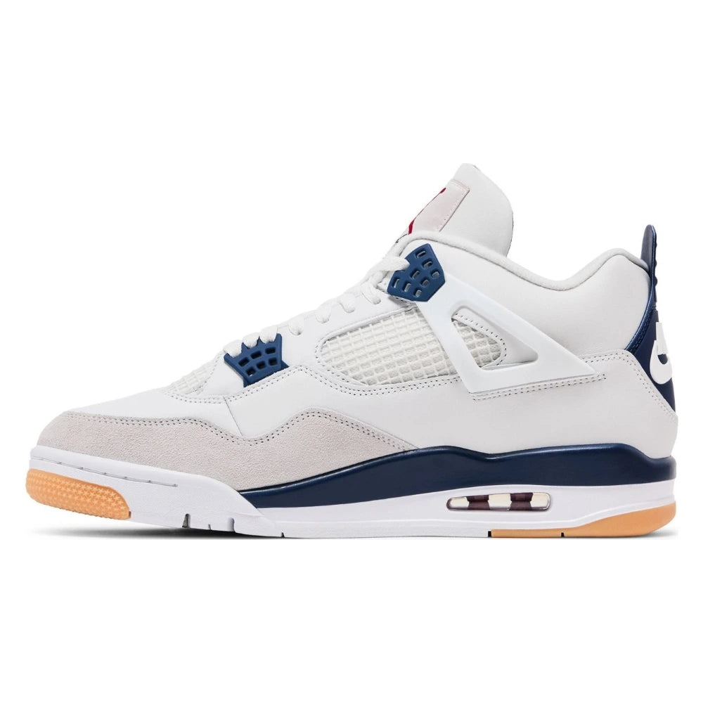 Tênis Nike SB Air Jordan 4 x Retro SP Navy Branco - foto 2