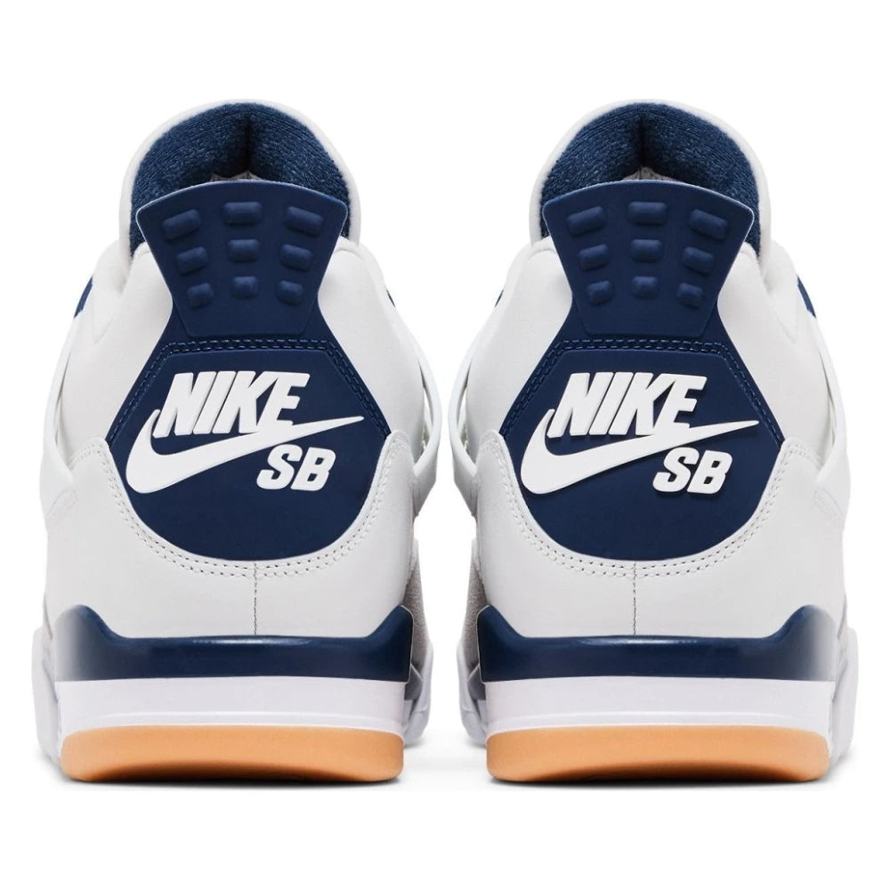 Tênis Nike SB Air Jordan 4 x Retro SP Navy Branco - foto 4