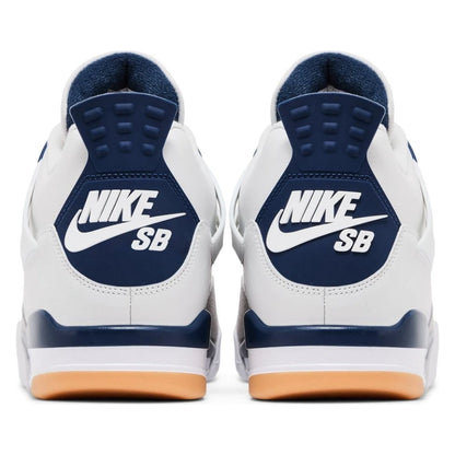 Tênis Nike SB Air Jordan 4 x Retro SP Navy Branco - foto 4