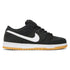 Tênis Nike SB Dunk Low Pro ISO Black Gum Preto