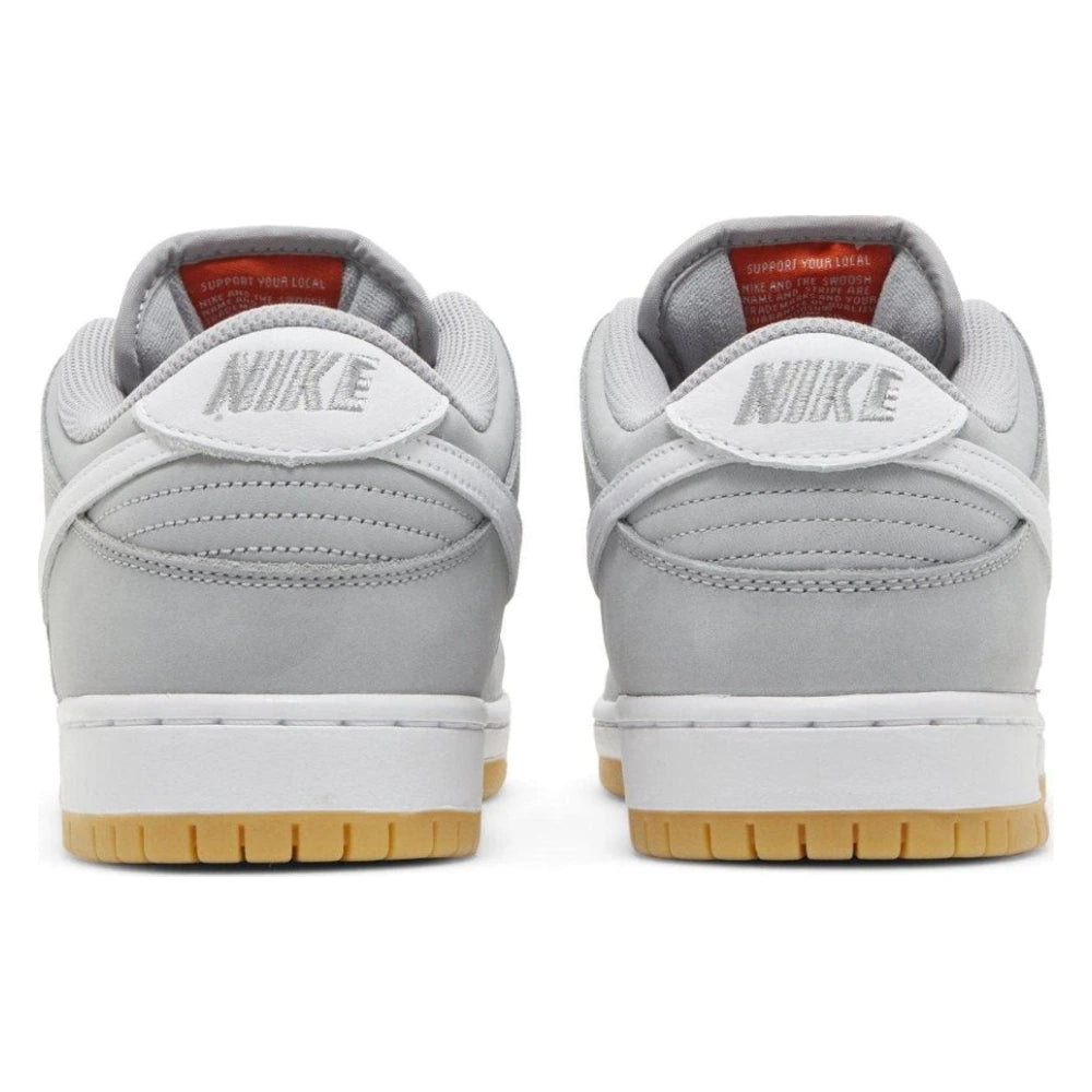 Tênis Nike SB Dunk Low Pro ISO Grey Gum Cinza - foto 4