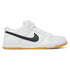 Tênis Nike SB Dunk Low Pro ISO White Gum Branco