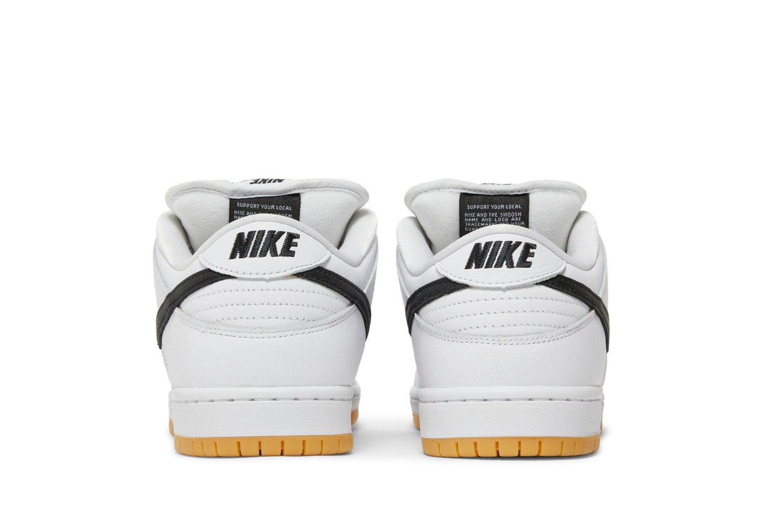 Tênis Nike SB Dunk Low Pro ISO White Gum Branco
