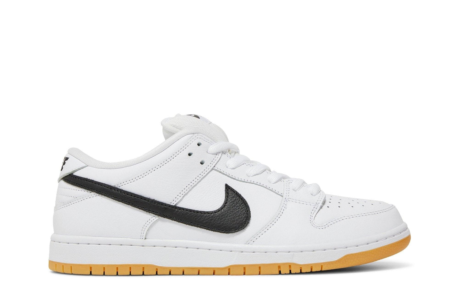 Tênis Nike SB Dunk Low Pro ISO White Gum Branco