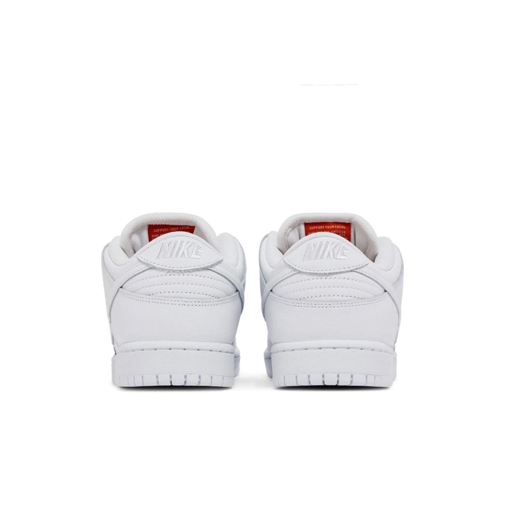 Tênis Nike SB Dunk Low Pro Triple White Branco - foto 4