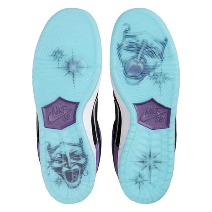 Tênis Nike SB Dunk Low Pro x Hayley Wilson Black and Court Purple Roxo - foto 12