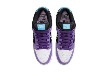 Nike SB Dunk Low Pro x Hayley Wilson Black and Court Purple Roxo