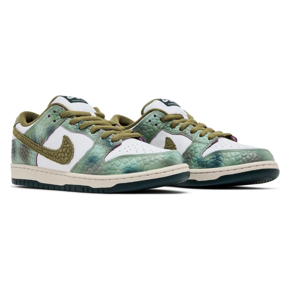 Tênis Nike SB Dunk Low x Alexis Sablone Chameleon Verde - foto 5