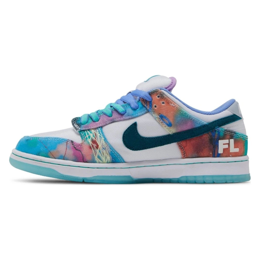 Tênis Nike SB Dunk Low x Futura Bleached Aqua Azul - foto 2