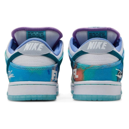 Tênis Nike SB Dunk Low x Futura Bleached Aqua Azul - foto 4