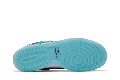 Tênis Nike SB Dunk Low x Futura Bleached Aqua Azul