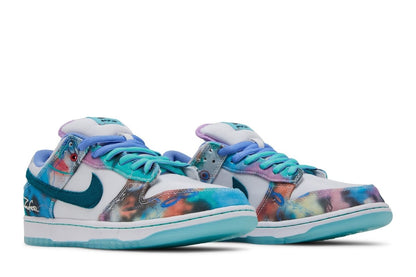 Tênis Nike SB Dunk Low x Futura Bleached Aqua Azul