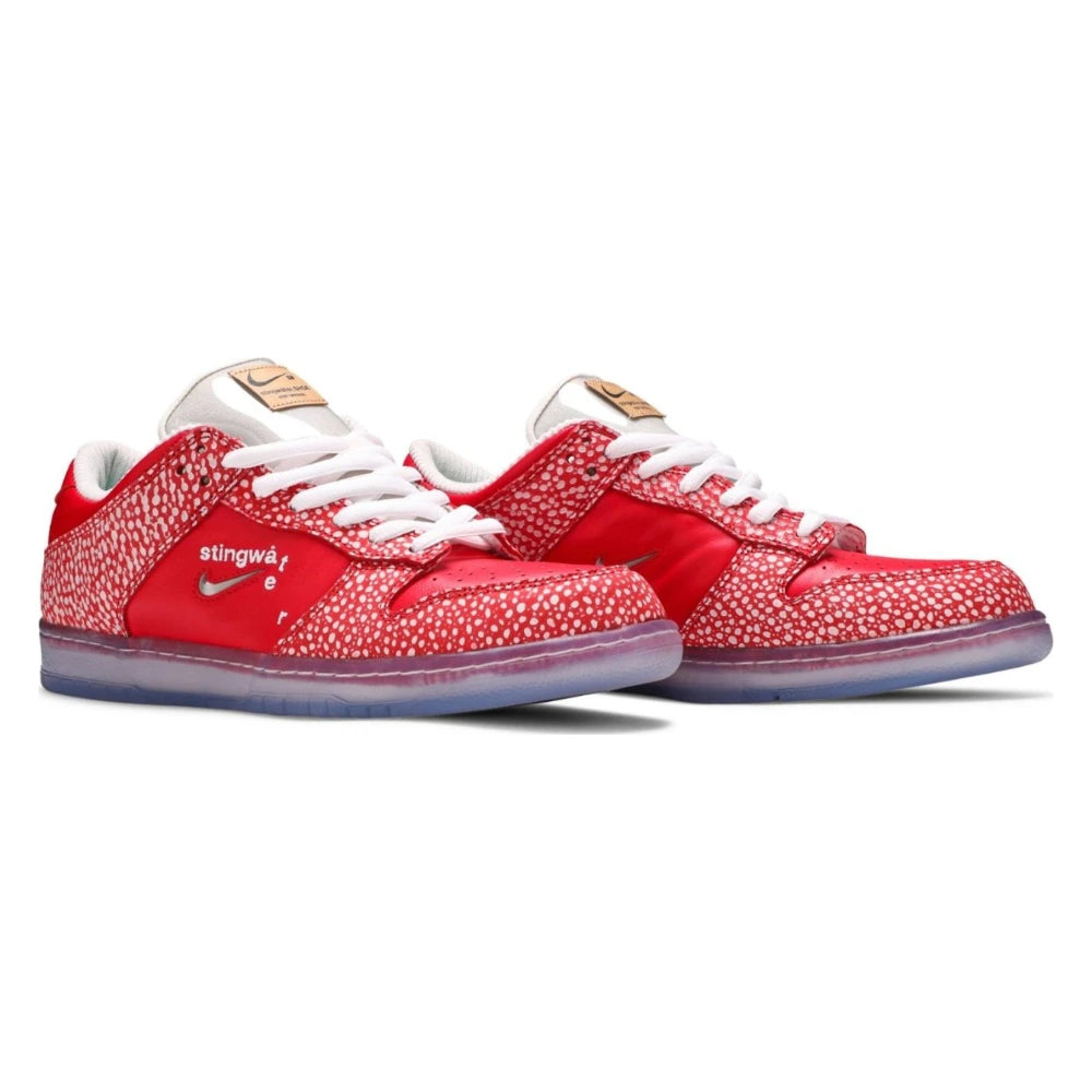 Tênis Nike SB Dunk Low x Stingwater Magic Mushroom Vermelho - foto 5