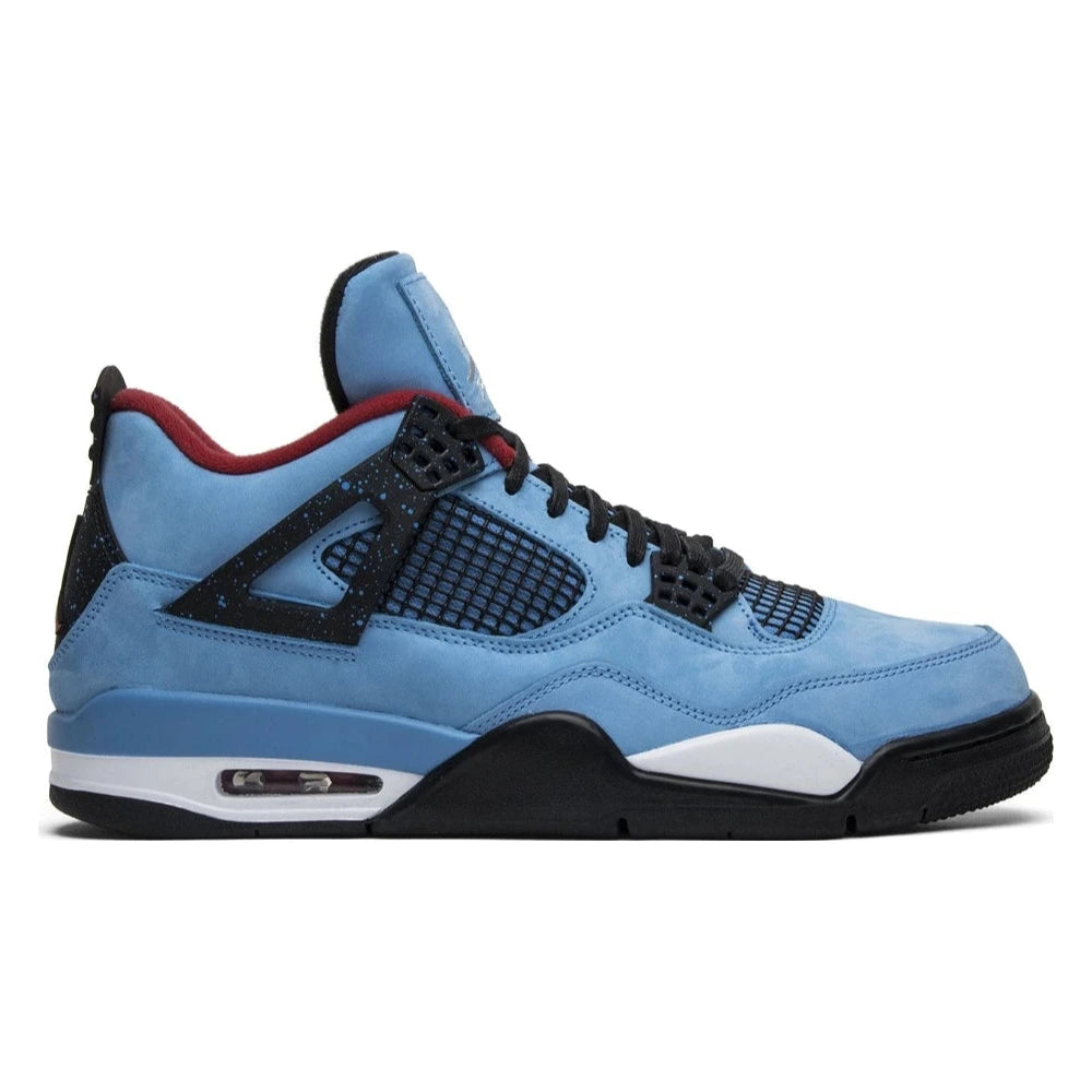 Tênis Nike Travis Scott Air Jordan 4 Retro Cactus Jack Azul