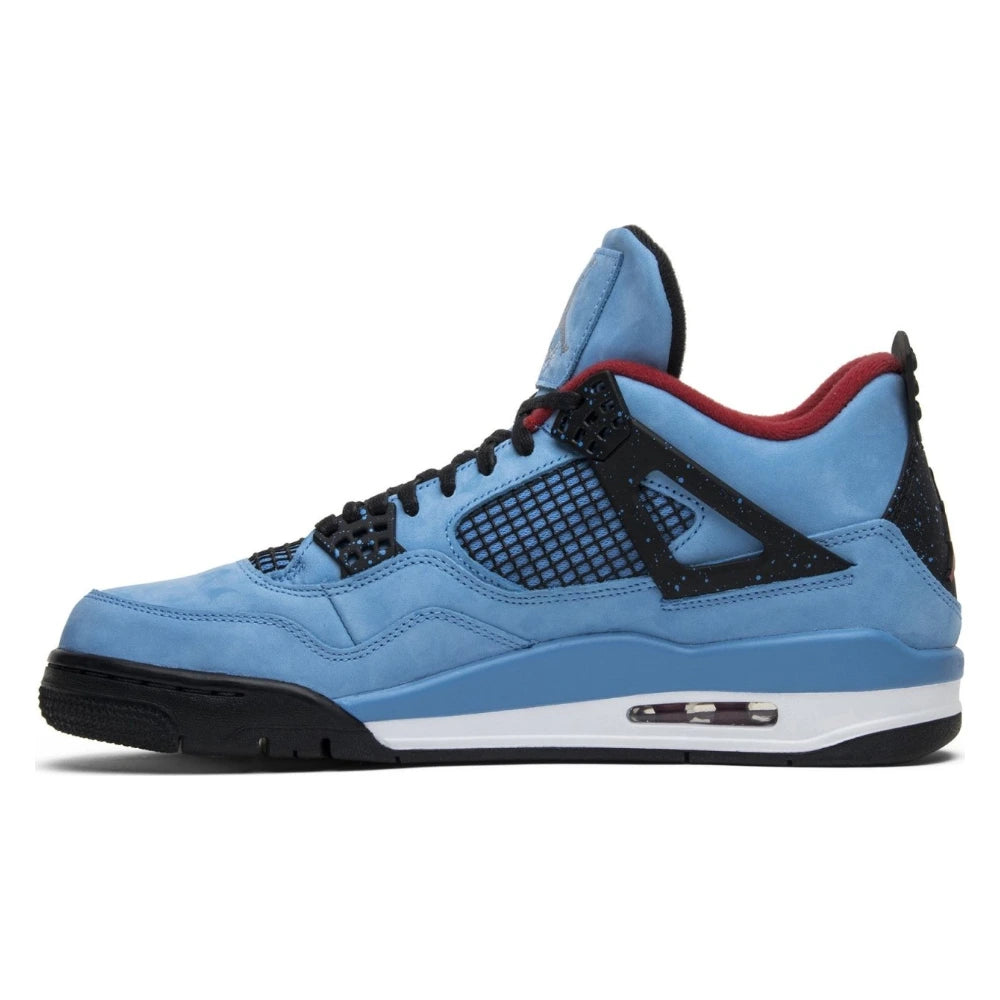 Tênis Nike Travis Scott Air Jordan 4 Retro Cactus Jack Azul - foto 2