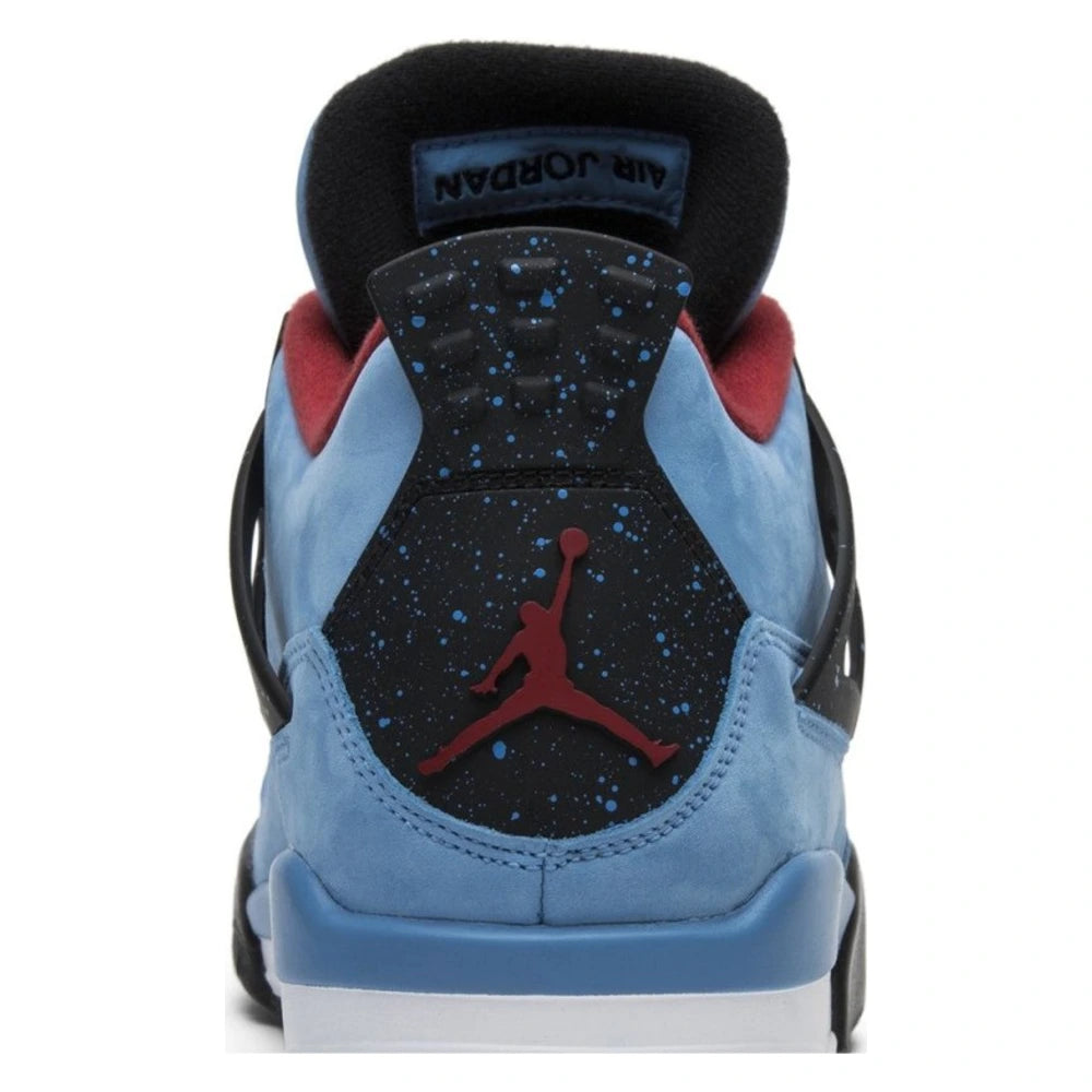 Tênis Nike Travis Scott Air Jordan 4 Retro Cactus Jack Azul - foto 6