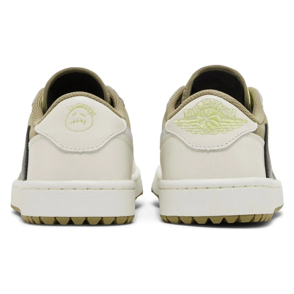 Tênis Nike Travis Scott x Air Jordan 1 Low Golf Neutral Olive Verde - foto 5