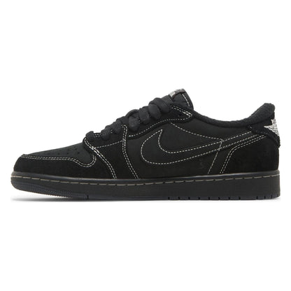 Tênis Nike Travis Scott x Air Jordan 1 Low OG SP Black Phantom Preto - foto 2