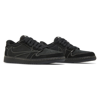 Tênis Nike Travis Scott x Air Jordan 1 Low OG SP Black Phantom Preto - foto 5