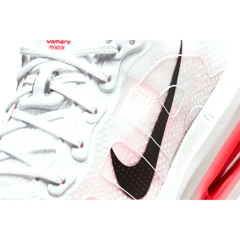 Tênis Nike Vomero Premium White Bright Crimson Branco