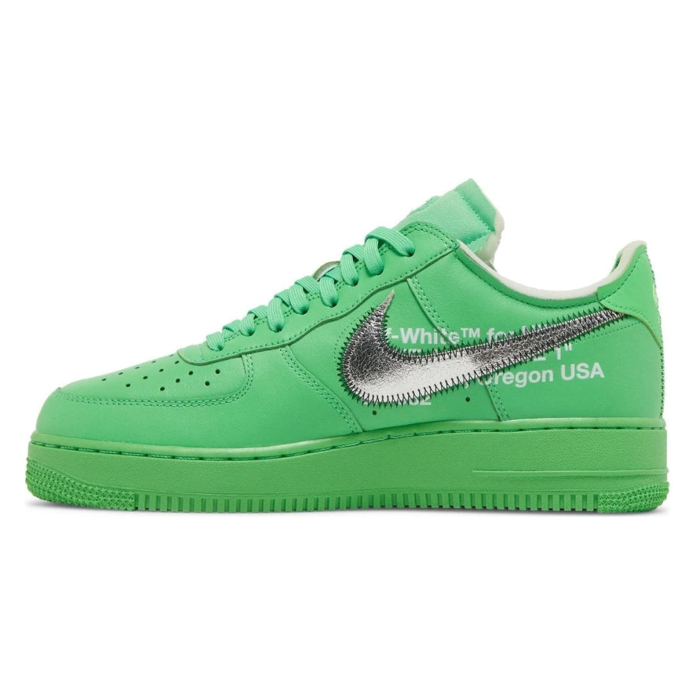Tênis Off-White x Nike Air Force 1 Low Green Brooklyn Verde - foto 2
