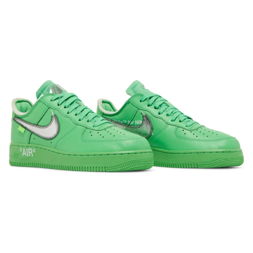 Tênis Off-White x Nike Air Force 1 Low Green Brooklyn Verde - foto 5