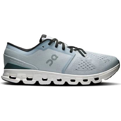 Tênis On Running Cloud X 4 Azul Claro Cinza