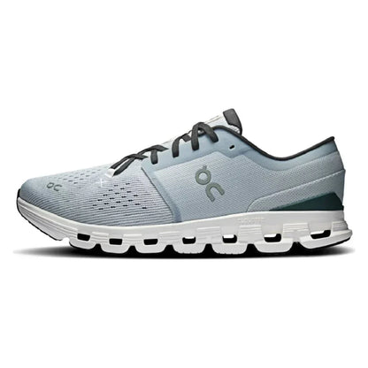 Tênis On Running Cloud X 4 Azul Claro Cinza - foto 4