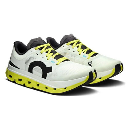Tênis On Running Cloudflow 5 Branco Amarelo - foto 2