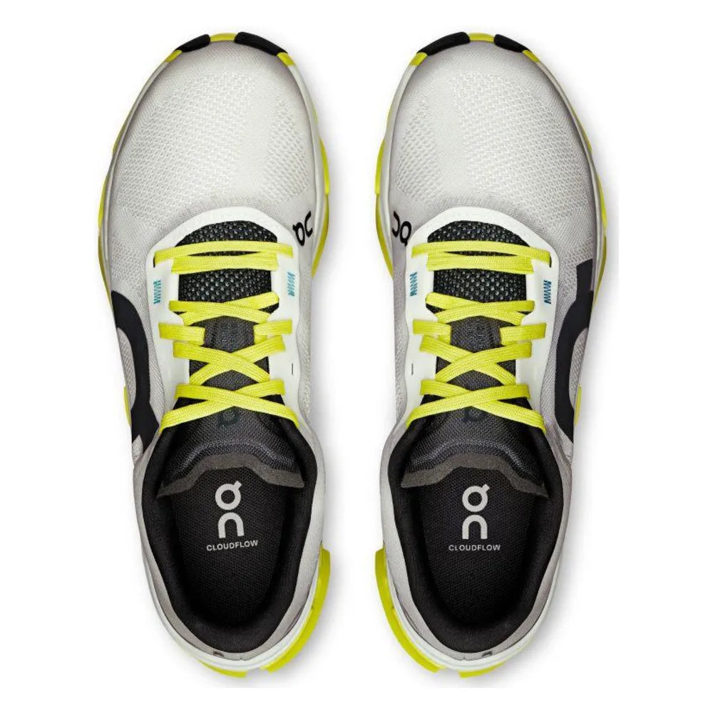 Tênis On Running Cloudflow 5 Branco Amarelo - foto 3
