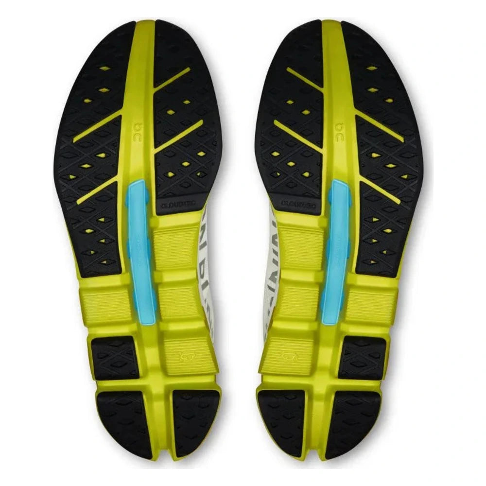 Tênis On Running Cloudflow 5 Branco Amarelo - foto 5