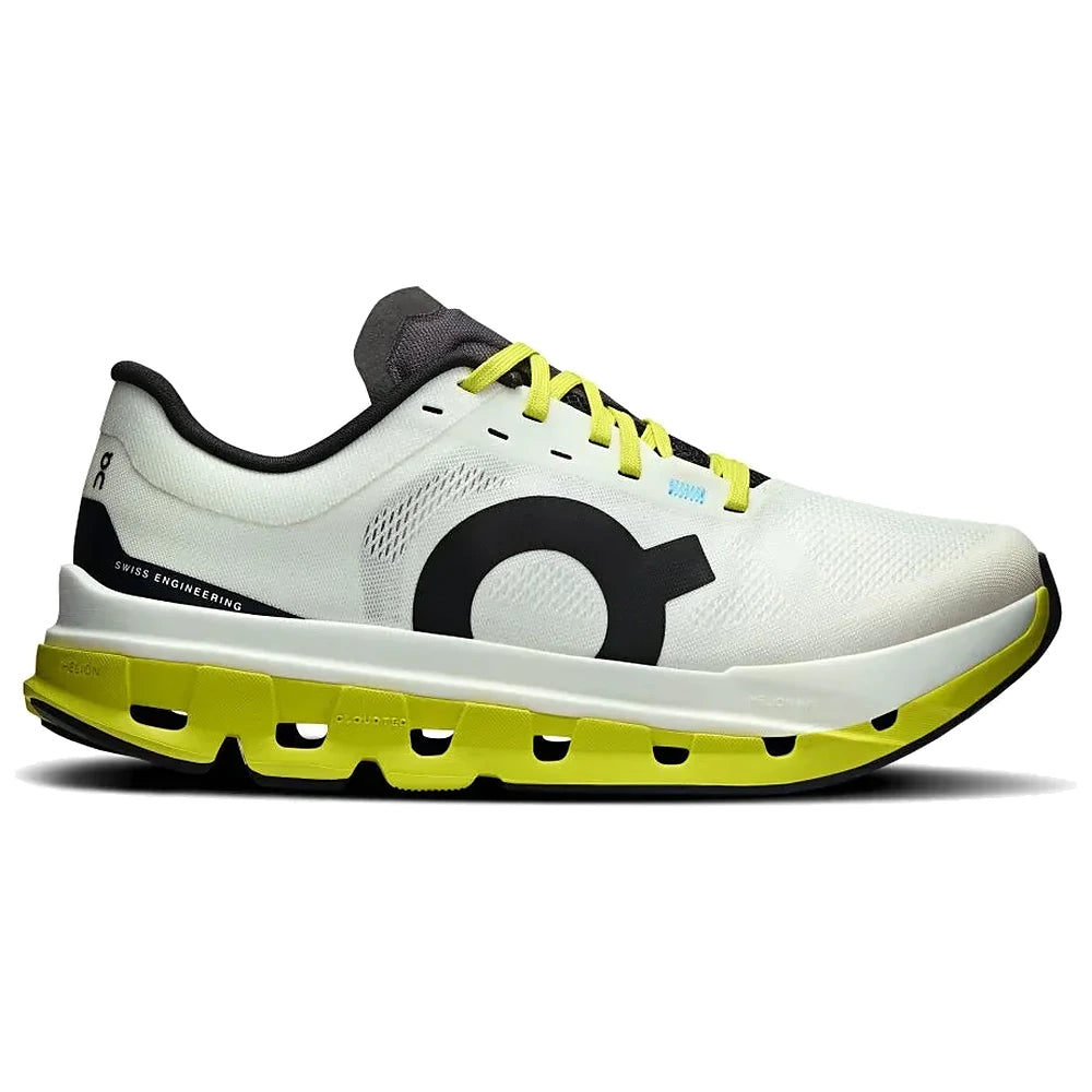 Tênis On Running Cloudflow 5 Branco Amarelo