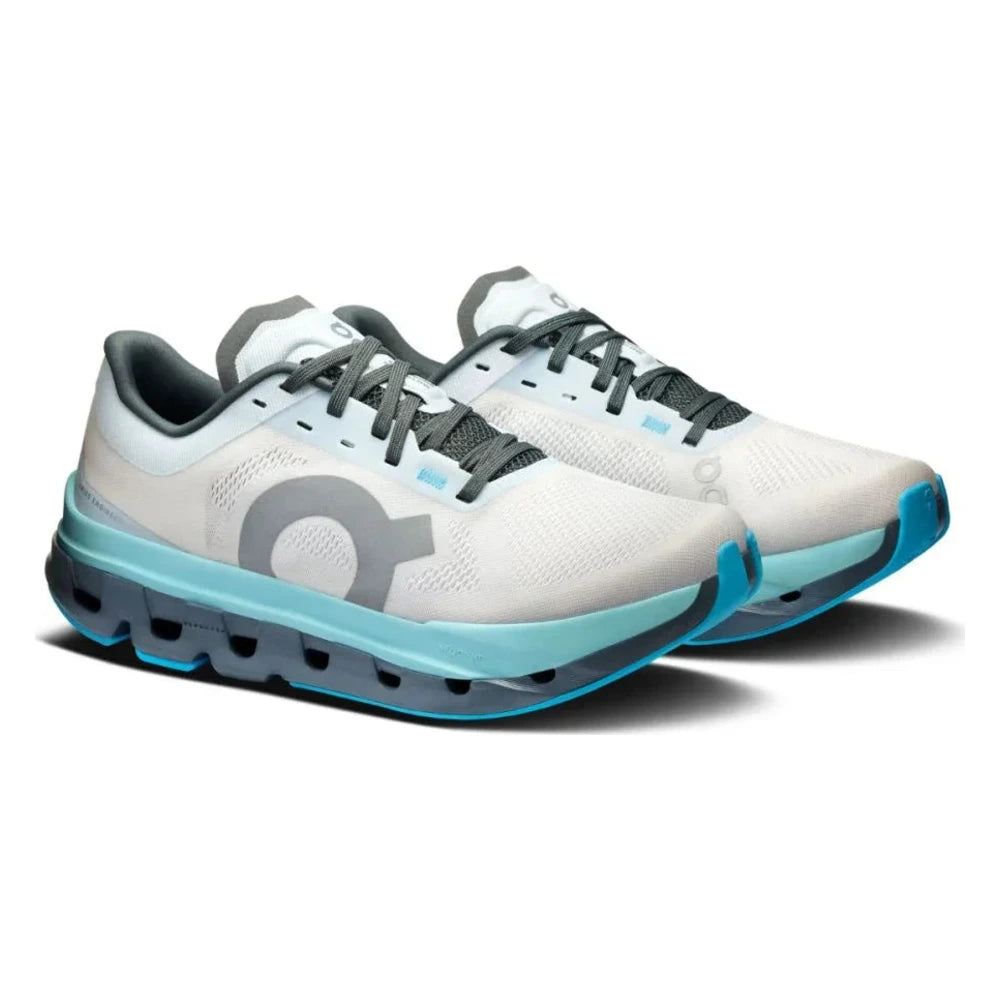 Tênis On Running Cloudflow 5 Cinza Azul Claro - foto 2
