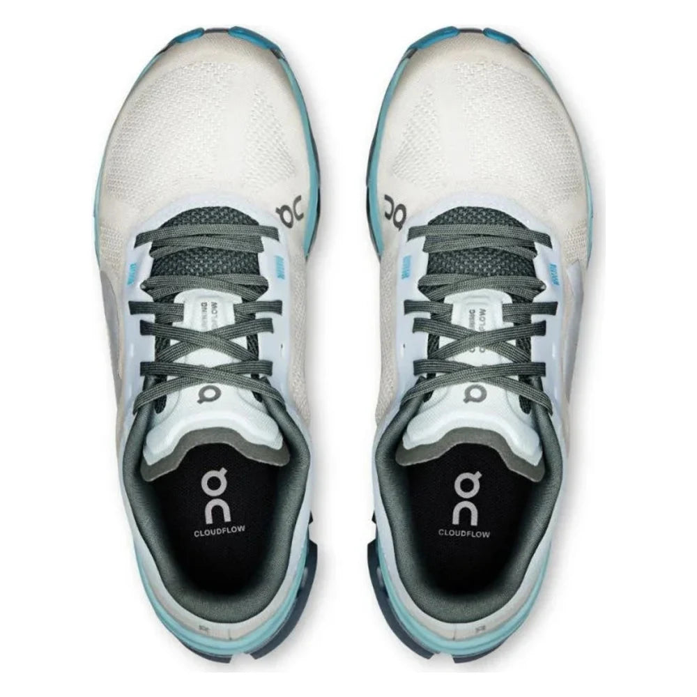 Tênis On Running Cloudflow 5 Cinza Azul Claro - foto 3